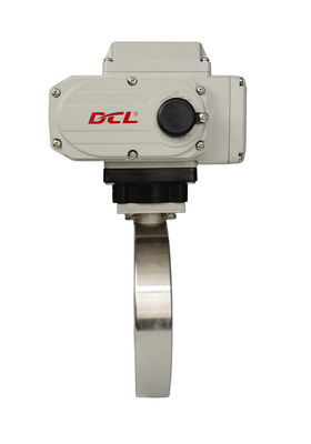 Motorized High Vacuum Butterfly Valve For Chip Production Industry