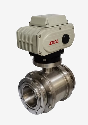 Modulated Electric Actuated High Vacuum Ball Valve DN50 To DN200