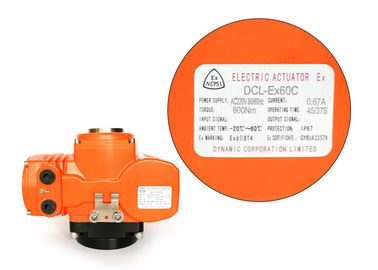 IP68 Waterproof 600Nm 90W Explosion Proof Valve Actuator