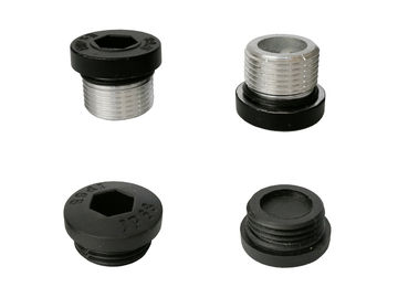 Waterproof plastic / metal cable connector