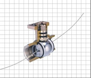 V Port ISO5211 CF8 Electric Actuated Ball Valve