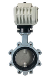 1000Nm 120W electric valve actuator , modulating quarter turn actuator